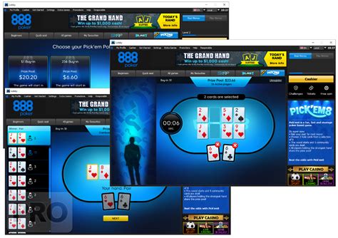 888 poker lobby.
